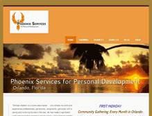 Tablet Screenshot of phoenix-services.org